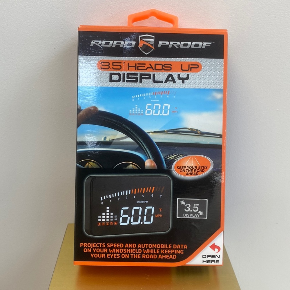 Road Proof 3.5”Heads Up Display